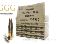 ''Aktion'' .223 Rem GGG 55gr FMJ 1000 Stk.