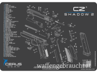 Cerus Gear CZ® SHADOW 2® SCHEMATIC HANDGUN PROMAT