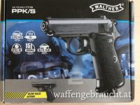 Vollmetall-Pistole Walther Blowback PPK/S b