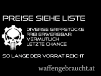 Pistolen Griffstücke frei erwerbbar Preise siehe Liste SIG, Heckler & Koch, Walther und Diverse