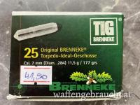 Brenneke TIG Geschosse  im Kaliber 7mm/.284dia mit 11,5g/177gr