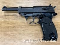 Pistole Walther P1 inkl. Sickinger Lederholster