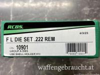RCBS F L DIE Matrizenset mit Nummer 10901 für das Kaliber .222 Remington 