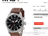 KHS Airleader Stainless Steel Chronograph Taktische Uhr von KHS Watches