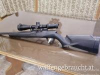 VERKAUFT Savage B17 FV-SR im Kaliber .17HMR mit Bauer 4-14x44, Absehen 4 und Leuchtpunkt
