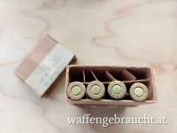6,5x70R Patrone mit 8,2g Teilmantel Rundkopf Geschoss