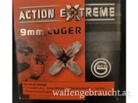 2 Packungen GECO Action extreme expansiv Munition 9mm Luger 9 Para NEUS&B Topshot Sellier Bellot FIOCCHI