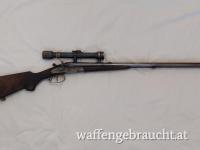 Historische Büchsflinte Sauer & Sohn Suhl 6,5x58R / 16-65