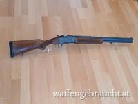 Bockbüchsflinte CZ ZH 304, Kal. 12/70 + 7 x 57 R, Doppelabzug, automat. Sicherung, guter Zustand