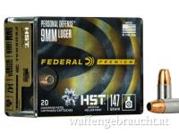 Federal Pistolenmunition Premium 9 x 19 9,5g HST Jacketed Hollow Point