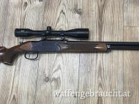Voere Bockbüchsflinte Cal. 222 Rem, Schrot 16/70 mit Meopta 6x42