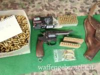 Rast&Gasser Revolver inklusive Holster mit Riemen, K&K, mit optionaler Munition