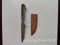 Jagdmesser (Knicker) mit Hirschhorngriff