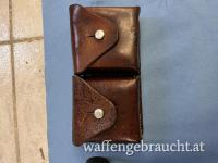 Zubehörtasche Schweiz 1955 Leder