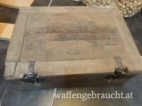 Luftdichter Patronen Kasten Wehrmacht, mit kompletter Zinkwanne! 