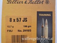 200 Schuss S und B 8x57 JS 12,7g 196gr FMJ 8x57 IS 