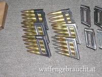 Patronen für das Gewehr Steyr M 95 im Kaliber 8X 56 R 