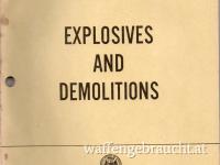 U.S. Army Field Manual 5-25 Explosives and Demolitions v. Oktober 1963. 