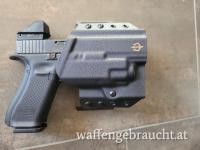 Holster Black Trident für Glock 17 mit Laser Streamlight 