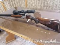 VERKAUFT! Ferlacher BBF im Kaliber 7X75R vom Hofe und 16/70 mit Bauer 2,5-10x50, Absehen 4 und Leuchtpunkt