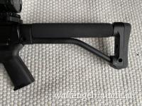 DoubleStar AR-15 ACE ARFX Skeleton Stock Fixed Mil-Spec BLK Skelettschaft Schulterstütze