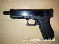 UHL WS-17 SD Pistole im Kaliber .22 l.r. .22lfB mit Gewindelauf, "normalem" Lauf und Glock 17 9x19 Wechselsystem !!! - RKJ