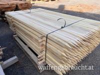 Zaunstempel, Pflöcke, Weidezaunsteher, Pflanzenpfeiler, Bauholz zum verkaufen