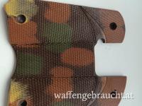 Original 1911 Camouflage Pachmayr Griff, Holzgriff, Holster Sickinger alles Neu Nornico 1911