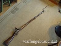 Steinschloß-Gewehr 1777 mit Bajonett