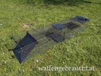 Lebendfalle/ Durchlauffalle/ Drahtgitterfalle (Länge 2 m)
