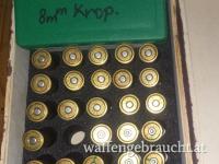GELEGENHEIT> Steyr-Kropatschek Kal. 8x60 R Hülsen und RCBS Matrize  
