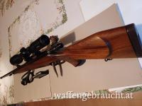 Steyr M kal.  7x64 Luxus mit 14x1 Gewinde mit Beschuss Stempel in Ferlach Neu Lauf hat Org länge -  Top Zustand