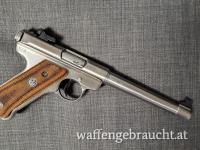 VERKAUFT AN MANFRED! Ruger MK II 6 1/8" Target stainless