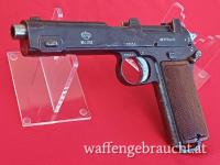 Steyr M 1912/1913 Pistole, Kal. 9 mm Steyr, Rumänienkontrakt, Waffennummerr: 5755 b, guter Zustand