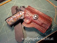Holster für 1911, handgenäht.