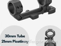 Vector Optics SCACD-23 Cantilever-Blockmontage mit eingebauter Wasserwaage für 21mm Schiene