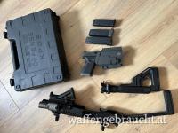 Glock 19 KPOS Anschlagschaft und Holster