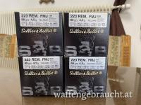 Sellier und Bellot im Kaliber .223Rem FMJ mit 4,5g/69gr Schüttpackung