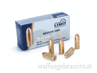 Limit Z 9mm Luger FMJ 8,0g/124grs 1000 Schuss