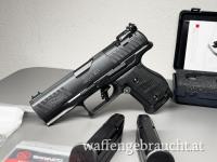 Walther Q4 SF mit Dynamic Performance Trigger und verlängertem Magazinknopf