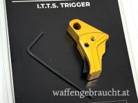 TYRANT CNC ITTS TRIGGER FOR GLOCK 43/43X/48 GLD/BLK SCREW