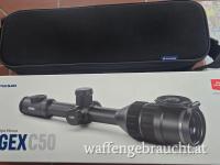 **Pulsar Digex C50 Tag und Nacht Zielfernrohr mit IR 940 nm und Weaver Montage Fast Neu***