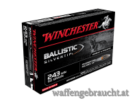 WINCHESTER 243 WIN 55 GRS BALLISTIC SILVER TIP 20 STK
