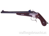 Scheibenpistole Schulhof Joh. Springer's Erben Wien Kronprinz Patrone 5,2 x 34R