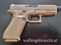 Glock 19X coyote Gewindelauf