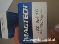 S&W 500 Magnum Munition und Hülsen 