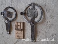 Alte Fallen Eiabzugeisen Tellereisen