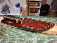 Handarbeit, Messerscheide und Messer