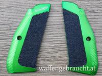 CZ - Griffschalen Toni Systems - Aluminium - grün/schwarz - Shadow 1/2