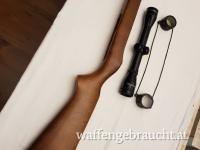Ruger 10/22 Original Holzschaft und Zielfernrohr Top.